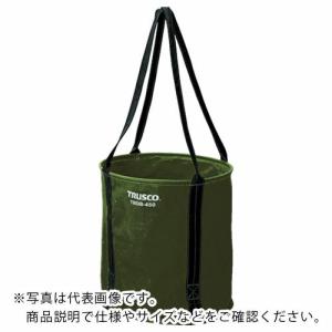 TRUSCO 大型電工用バケツ オリーブドラブ Φ500X500 ( TBDB-500-OD ) トラスコ中山(株)｜orangetool