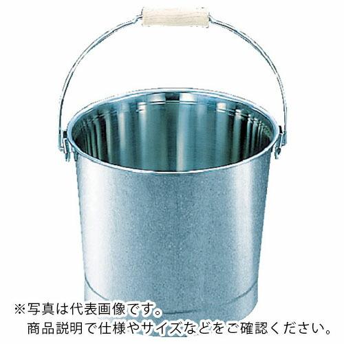 TRUSCO ステンレスバケツ 20L 350X280 ( TSH-642B ) トラスコ中山(株)