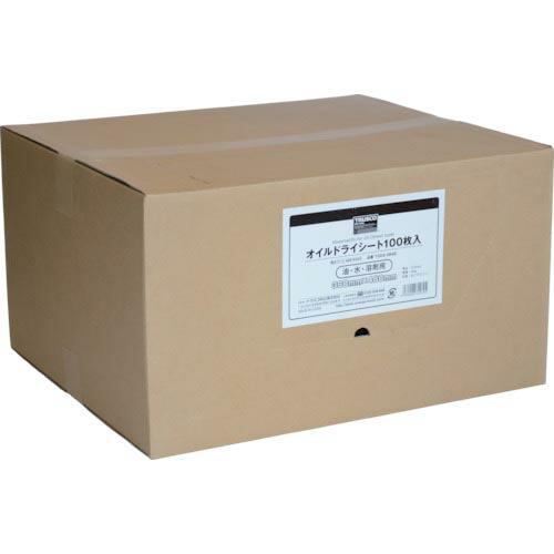 TRUSCO オイルドライシート 380×480 100枚入 ( TODS-3848 ) トラスコ中...
