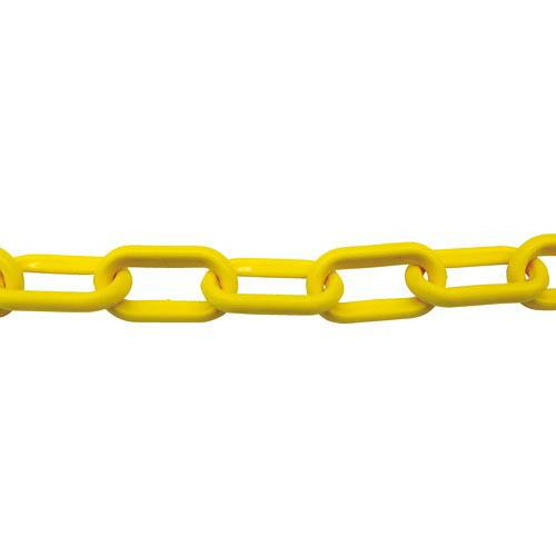 TRUSCO プラチェーン イエロー 8MMX2M ( TPCB8-2Y ) トラスコ中山(株)