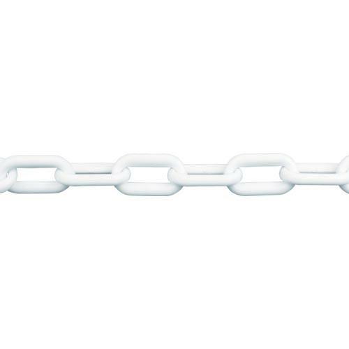 TRUSCO プラチェーン 白 8MMX3M ( TPCB8-3W ) トラスコ中山(株)