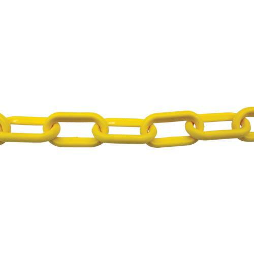 TRUSCO プラチェーン イエロー 8MMX3M ( TPCB8-3Y ) トラスコ中山(株)