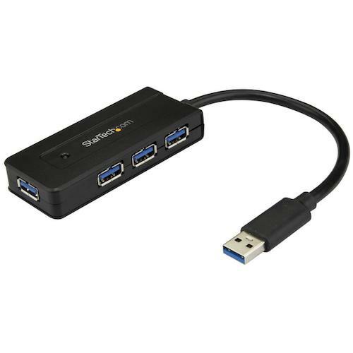 ＳｔａｒＴｅｃｈ　ＵＳＢハブ／ＵＳＢ　３．０／ＵＳＢ−Ａ　−　４ｘ　ＵＳＢ−Ａ／ＡＣアダプター付属／...