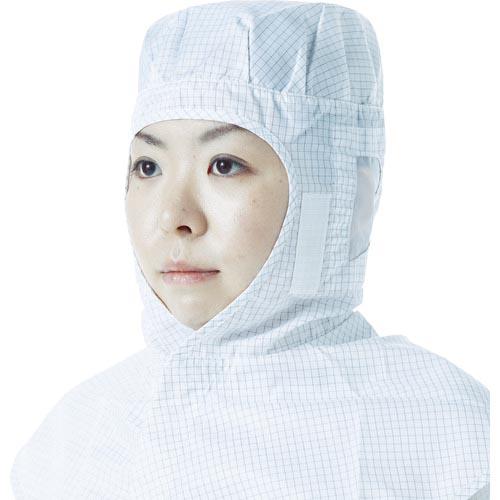 TRUSCO 制電子グリッド仕様フード ホワイト フリーサイズ ( TCGF-W ) トラスコ中山(...