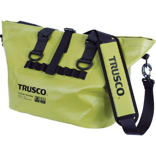 TRUSCO 防水ターポリントートバッグ Lサイズ オリーブドラブ ( TTBL-OD ) トラスコ...