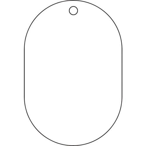 TRUSCO 白無地板 小判型 5枚組 70X47X2.5厚 ( T459-26 ) トラスコ中山(...