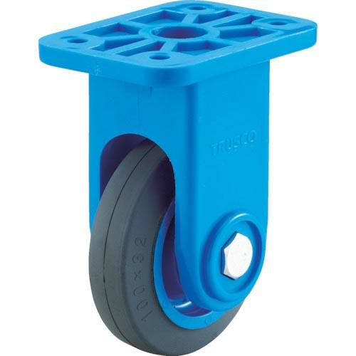 TRUSCO グランカート用 固定省音キャスターφ100 ゴム車 ( TYBPK-100-G ) ト...