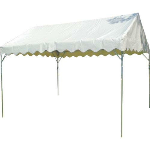 旭 集会用テント1.5間X2間 鉄骨組立方式 白 ( NHTS-2 ) 旭産業(株)