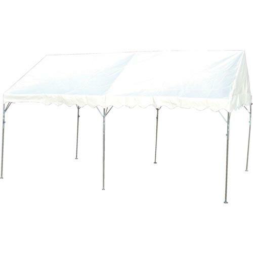 旭 集会用テント 2間X3間 鉄骨組立方式 白 ( NHTS-4 ) 旭産業(株)