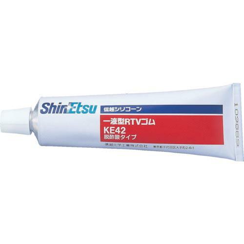 信越 RTVゴム一般工業用 100ml 透明 ( KE42T-100 ) 信越化学工業(株)