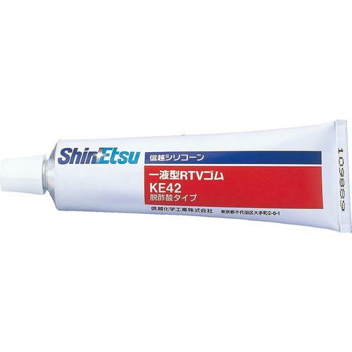 信越 RTVゴム一般工業用 100ml 白 ( KE42W-100 ) 信越化学工業(株)