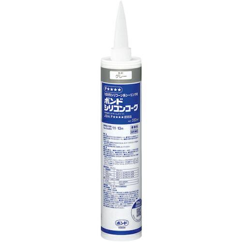 コニシ シリコンコーク 330ml グレー # ( 55278 ) コニシ(株)