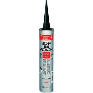 コニシ ボンド変成シリコンコーク 333ml 黒 # ( 57678 ) コニシ(株)｜orangetool