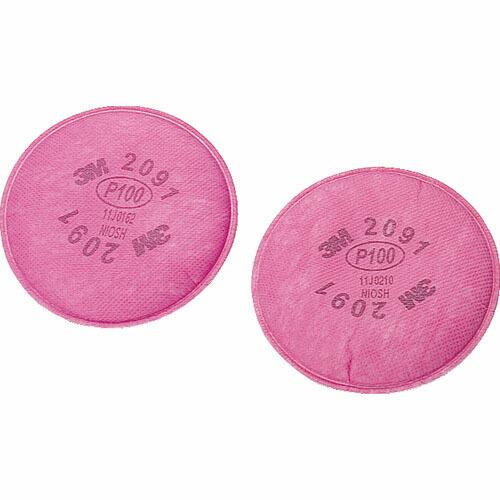 3M 交換用ろ過材 2091 2個入り ( 2091 OHSP ) スリーエム ジャパン(株)安全衛...