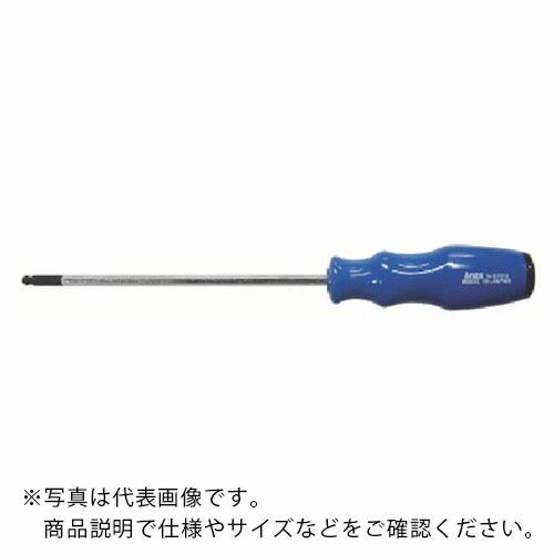 アネックス ボールポイント六角レンチドライバー 対辺4.0×130 ( 6700-4.0-130 )...