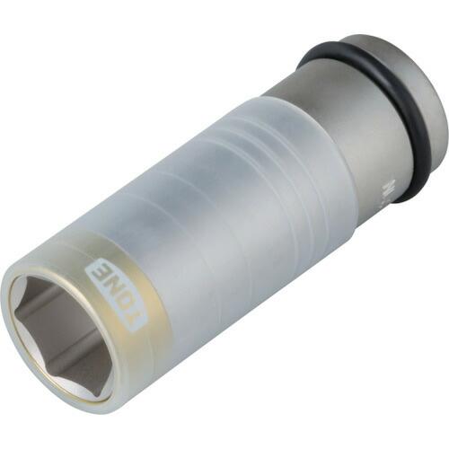 TONE プロテクター付きインパクト用薄型ホイルナットソケット(自動車整備用) 対辺寸法21mm (...