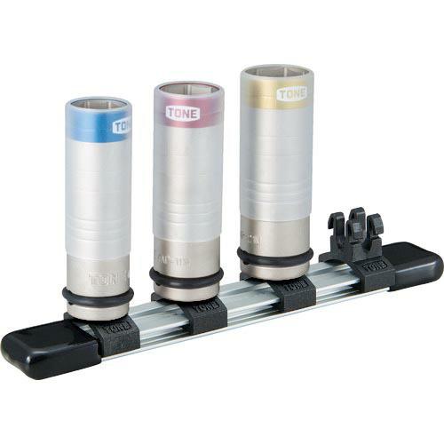 TONE プロトテクター付きインパクト用薄型ホイルナットソケットセット ( HAP403N ) TO...