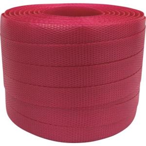 ユタカメイク 梱包用品 PPバンド 15.5mm×100m レッド ( L-104 ) (株)ユタカメイク｜orangetool