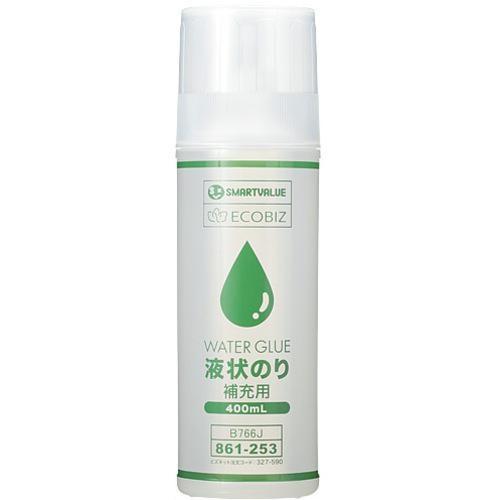 JTX 861253)液状のり補充用 400ml  ( B766J ) プラス(株)