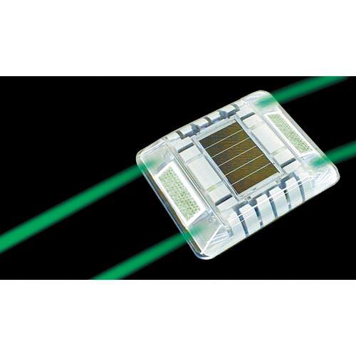 CATEYE ルミナスアイ・マイティ ソーラー式常灯 両面 緑 ( LE-260-2G ) (株)キ...