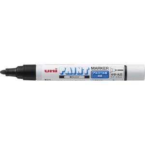 uni アルコールペイントマーカー 中字 黒 ( PXA200.24 ) 三菱鉛筆(株)｜orangetool