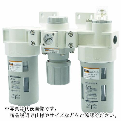 TRUSCO FRLユニット 口径Rc1/4(3点セット) ( TACT403-8 ) トラスコ中山...