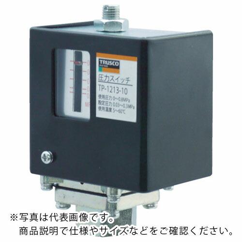 TRUSCO 圧力スイッチ 設定圧力0.1~0.8MPa ( TP-1218-10 ) トラスコ中山...