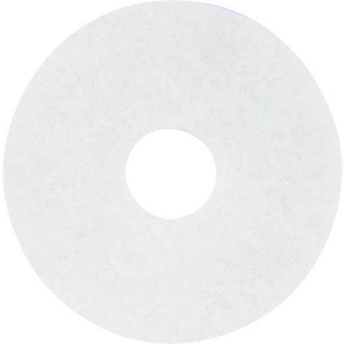 【SALE価格】アマノ フロアパッド15 白 ( HEQ911100 )(5枚セット)