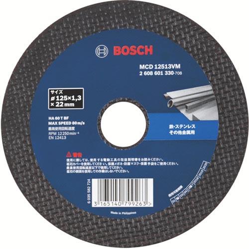 【SALE価格】ボッシュ 切断砥石 125×1.3×22 Vシリーズ (10枚入) ( MCD125...