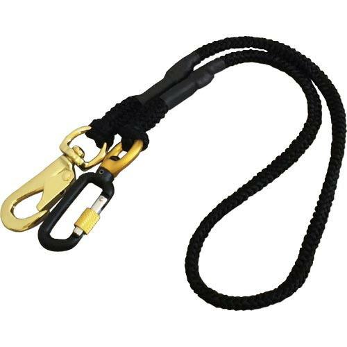 【SALE価格】フジ矢 安全ロープ 布製セーフティーコード(ロック付き・5kgタイプ・黒) ( FS...