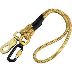 【SALE価格】フジ矢 安全ロープ 布製セーフティーコード(ロック付き・5kgタイプ・金) ( FSC-5GD-SR ) フジ矢(株)｜orangetool