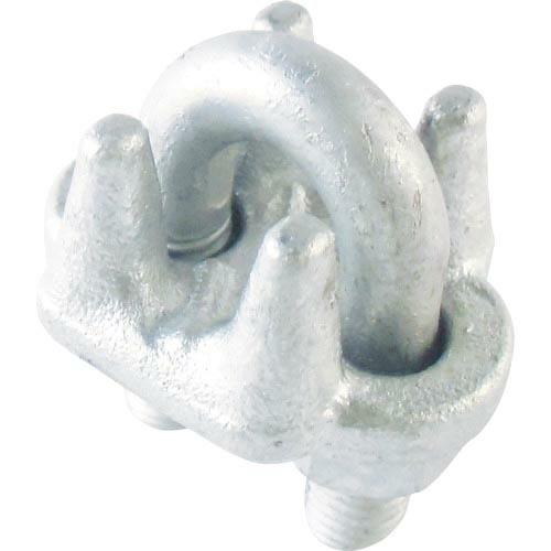 TRUSCO 鍛造ワイヤクリップ 6mm メッキ ( TWCF-06 ) トラスコ中山(株)