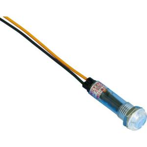サカズメ 坂詰製作所 防水防滴IP65 LED表示灯 Φ10 橙 ( DW-10ML-IP-AC/DC5V-60V-O/C ) (株)坂詰製作所｜orangetool