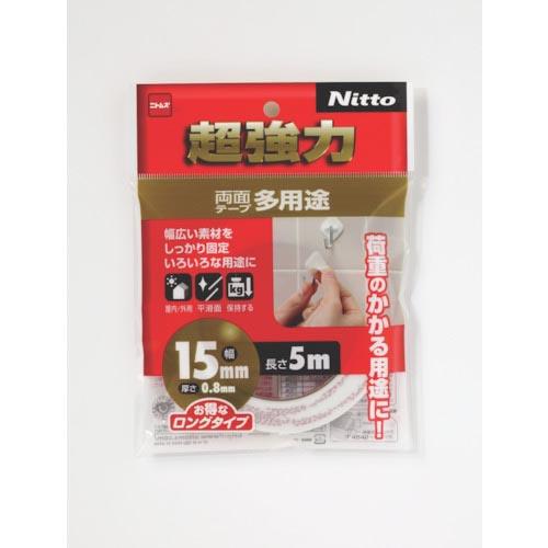 【SALE価格】ニトムズ 超強力両面テープ多用途15×5 ( T4542 ) (株)ニトムズ