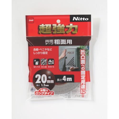 【SALE価格】ニトムズ 超強力両面テープ粗面用20×4 ( T4593 )