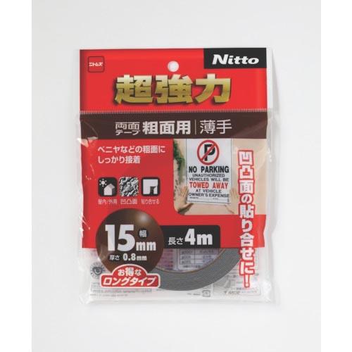 【SALE価格】ニトムズ 超強力両面テープ粗面用薄手15×4 ( T4602 ) (株)ニトムズ
