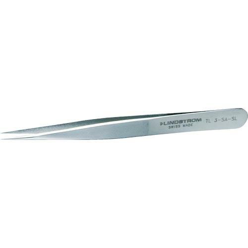リンドストローム 静電気対策精密ピンセット 全長120×幅10mm 先丸型 ( TL3SASL ) ...
