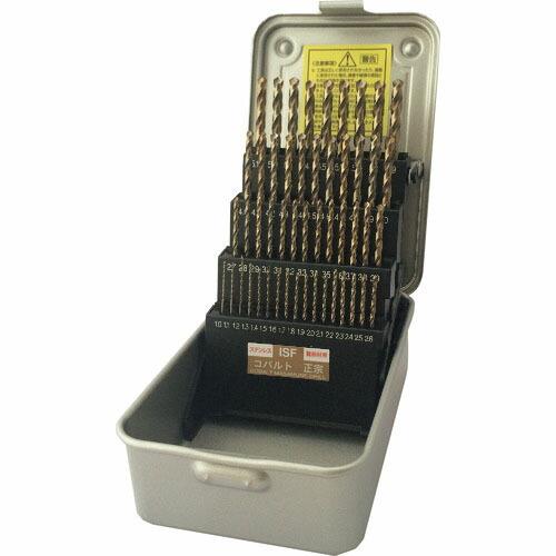 【SALE価格】ISF コバルト正宗ドリル 50本組セット(スチールケース入り) ( COD-50S...