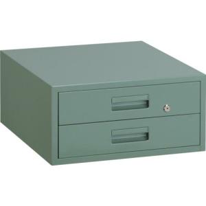 TRUSCO 作業台用引出 2段 グリーン ( F-2 ) トラスコ中山(株)｜orangetool
