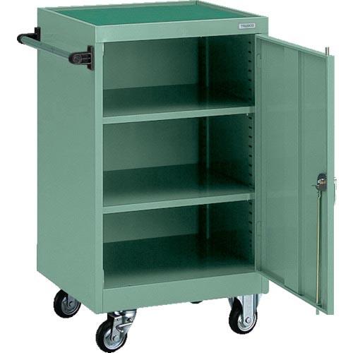 TRUSCO 大型ツールワゴン 580X550XH1010 扉付 ( NTS-506 ) トラスコ中...