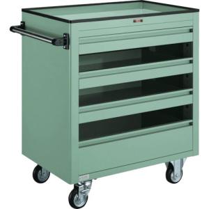 TRUSCO BM2型キャビネットワゴン 750X500XH880 浅3深1 ( BM2-S3L1 ) トラスコ中山(株)｜orangetool