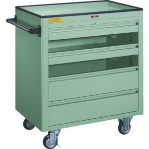 TRUSCO BM2型キャビネットワゴン 750X500XH880 浅2深2 ( BM2-S2L2 ) トラスコ中山(株)｜orangetool