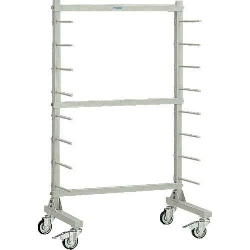 【SALE価格】TRUSCO バーラックワゴンエコノミー 900X600XH1547 ネオグレー (...