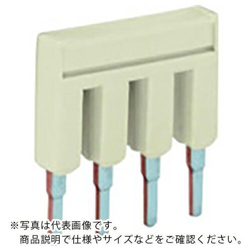 WAGO 2001、2201シリーズ端子台用ジャンパ 4極用 ( 2001-404-TPK )