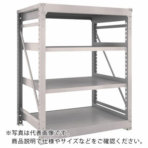 【SALE価格】TRUSCO スチールラック M10型重量棚 1200X900XH1500 4段 単...