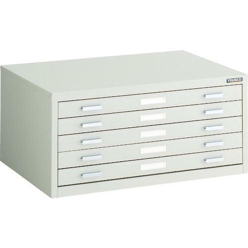 TRUSCO マップケース スチール A2X5段 696X480XH330 ( A2-1W5 (オー...