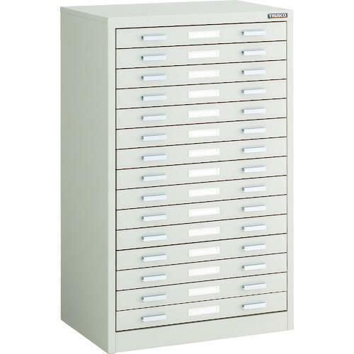 TRUSCO マップケース スチール A3X15段 541X360XH880 ( A3-1W15 (...
