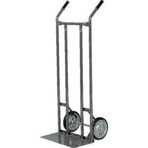 TRUSCO スチールパイプ製二輪車 均等荷重200kg H1210 すくい板205×470 ( 2011 ) トラスコ中山(株)｜orangetool