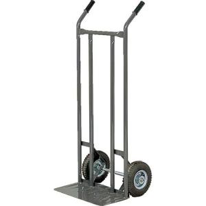 【SALE価格】TRUSCO スチールパイプ製二輪車 均等荷重150kg H1210 すくい板205×470 ( 3011 ) トラスコ中山(株)｜orangetool