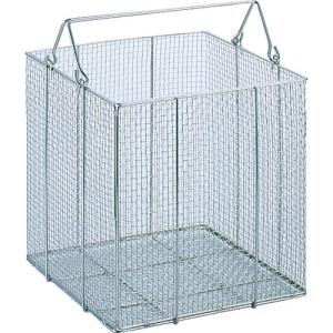 サンワ ステンレス角型洗浄カゴ特大 ( SK-40 ) (株)サンワ｜orangetool